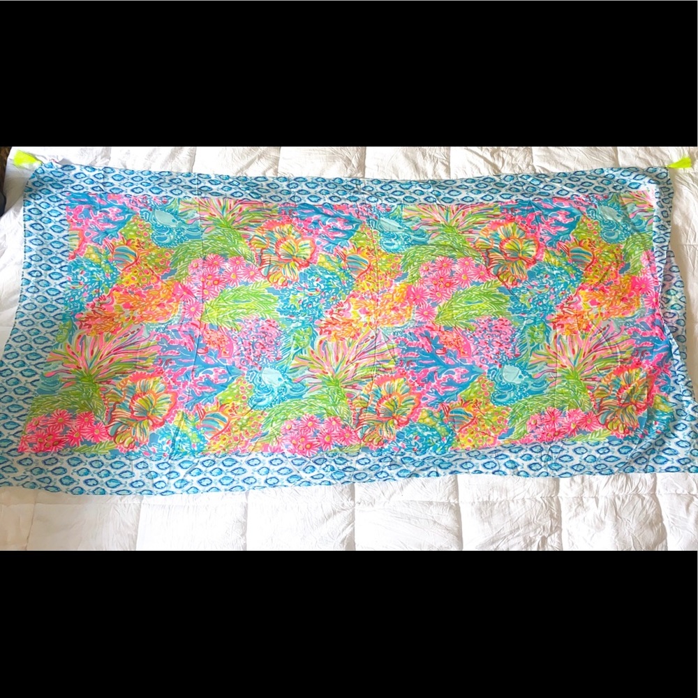 Lilly Pulitzer scarf wrap